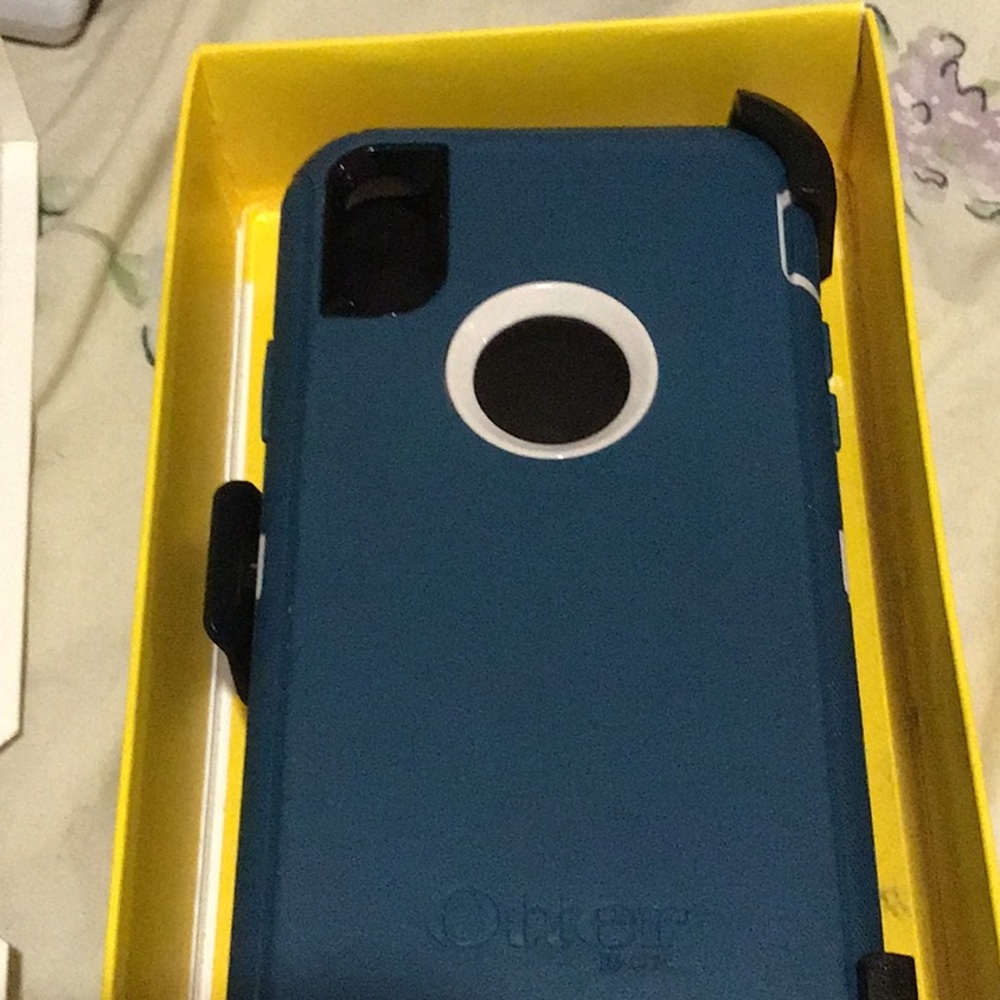 iPhone X otter box with holster